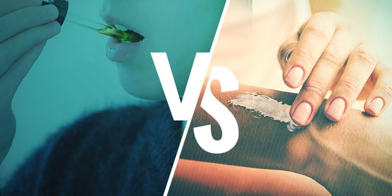 A diferença entre bálsamos e óleos de CBD
