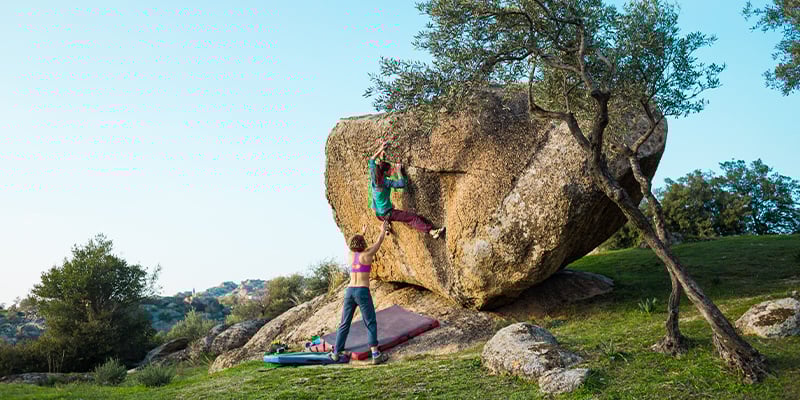 Canábis e bouldering: Quanto mais alto sobes, maior é a queda