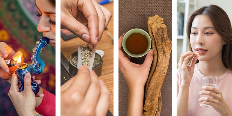 Como é consumido o DMT?