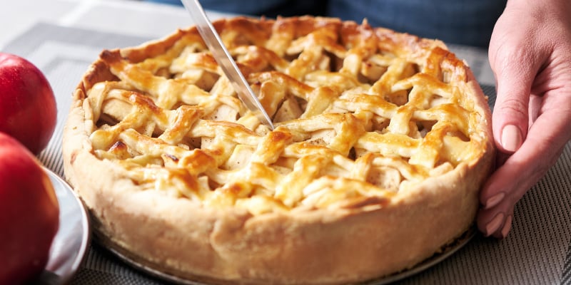 Sobremesa - Tarte de maçã especial