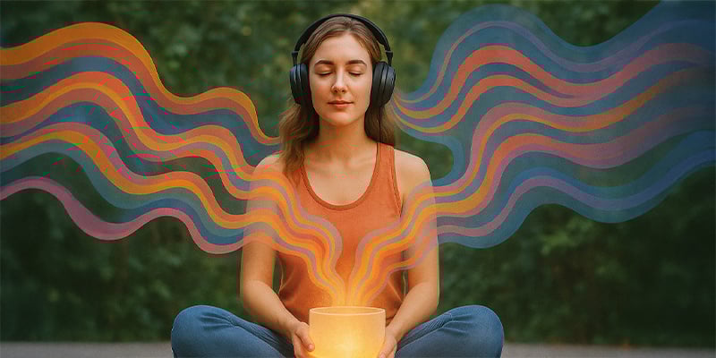 Como o áudio binaural pode influenciar uma viagem psicadélica