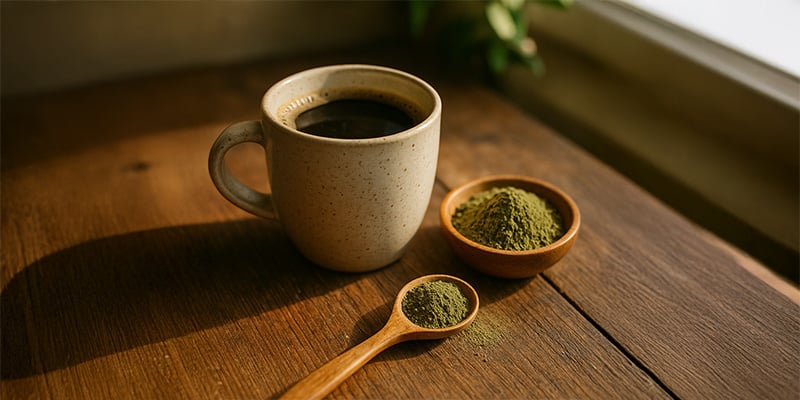 Café com kratom: será indicado para si?