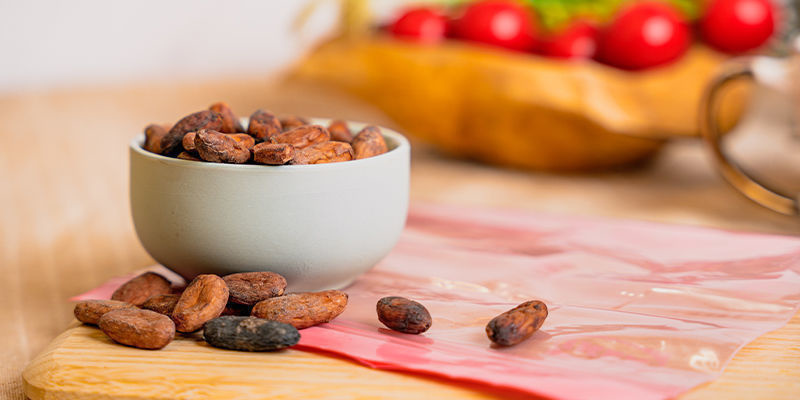 Usar cacau e cogumelos mágicos/trufas em casa