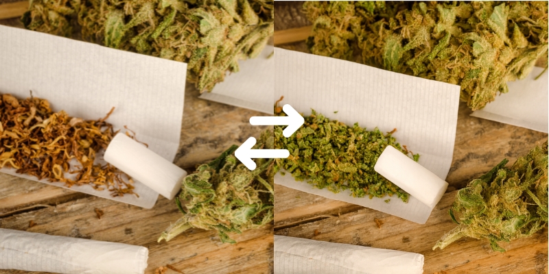 Porque mudar o tabaco nos teus charros?