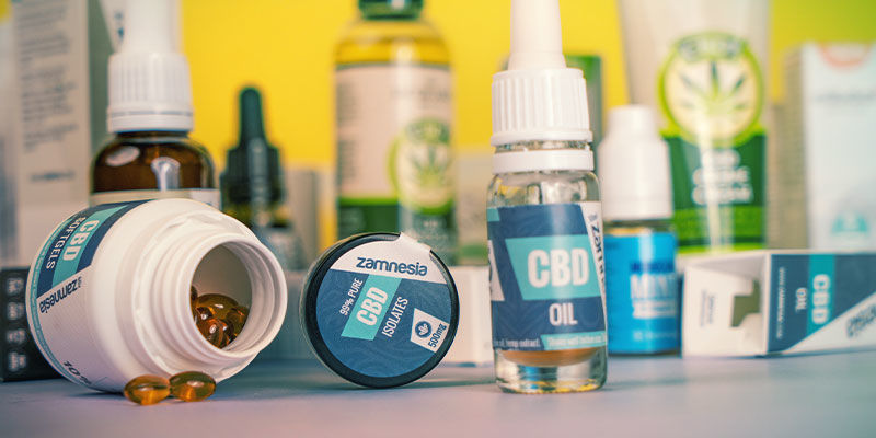Pode misturar diferentes produtos de CBD?