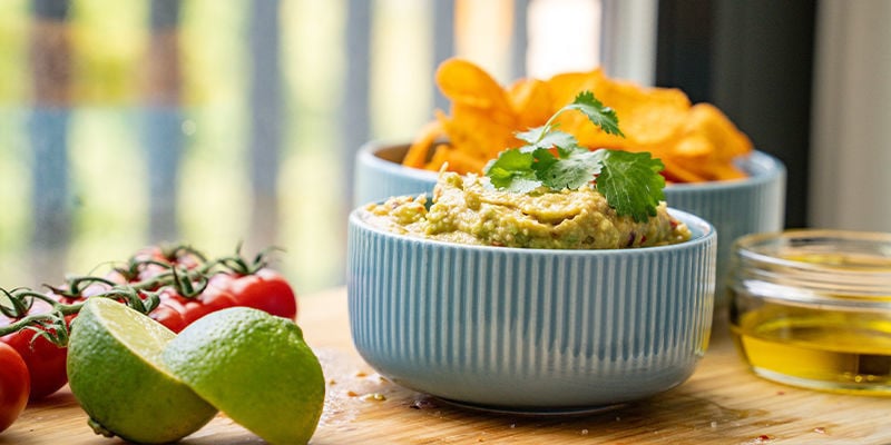 Guacamole com canábis