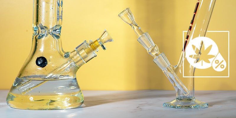 Consegue calcular quanta THC é filtrada pela água de um bong?