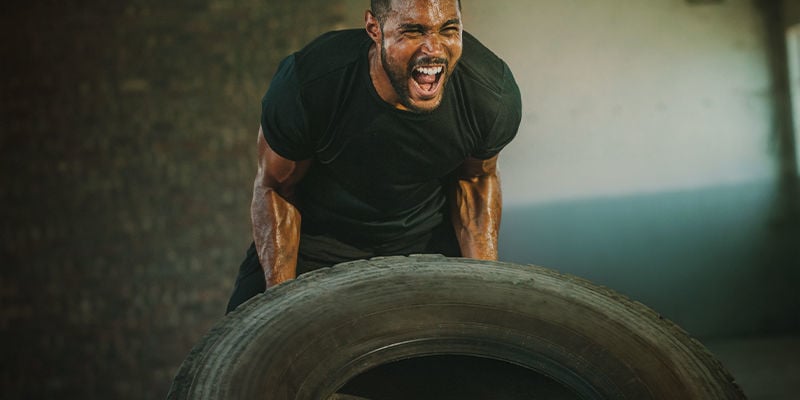 Correr e exercício intenso