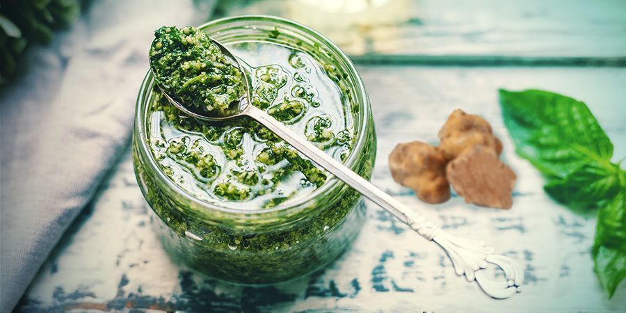 Pesto de trufas mágicas