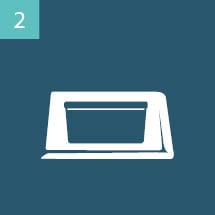 Colocar kit no saco de cultivo