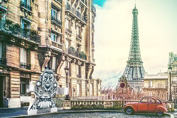 Zammi em Paris