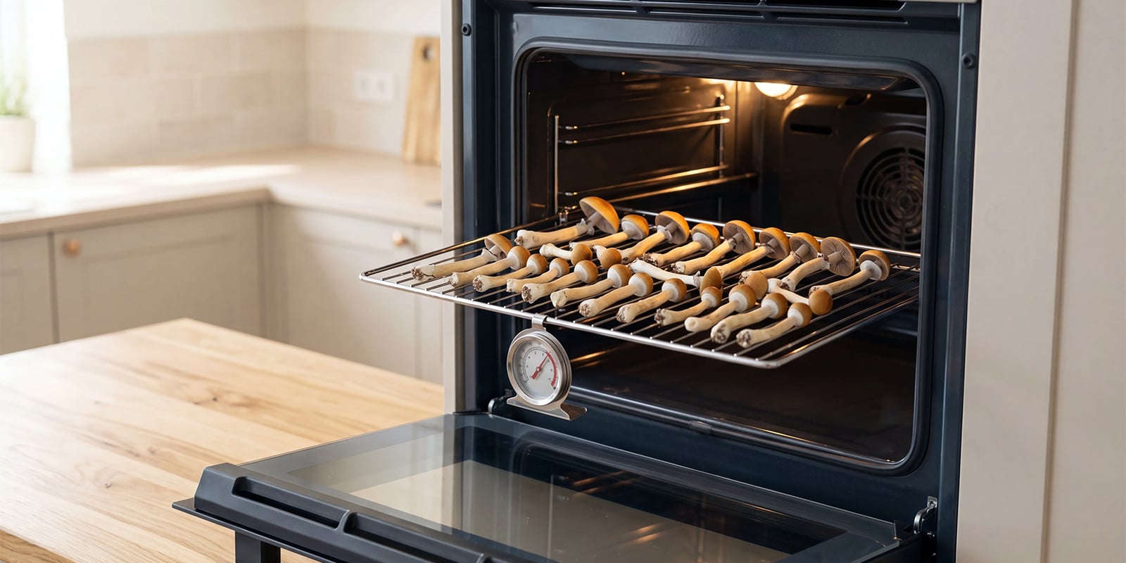Cogumelos mágicos no forno: é seguro? Cogumelos mágicos no forno: é seguro?