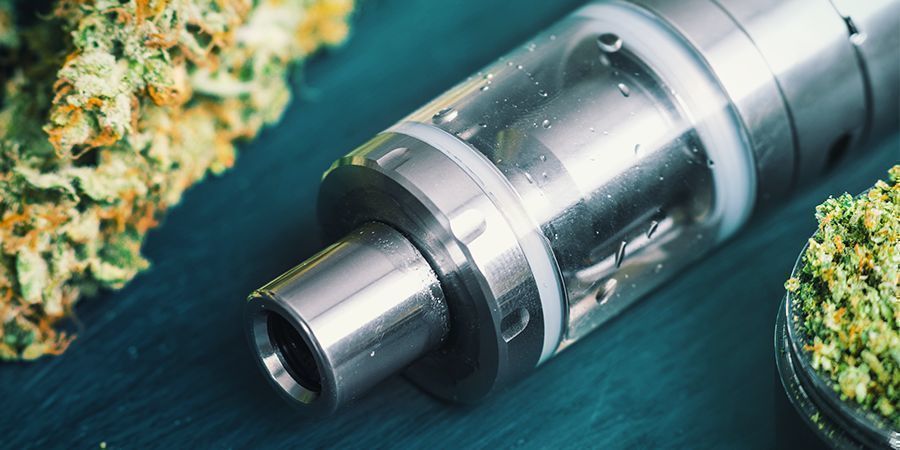 um vaporizador permite um controlo excelente da dose