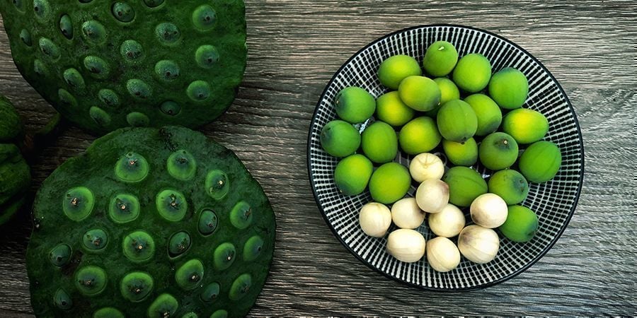 Como consumir sementes de lótus?