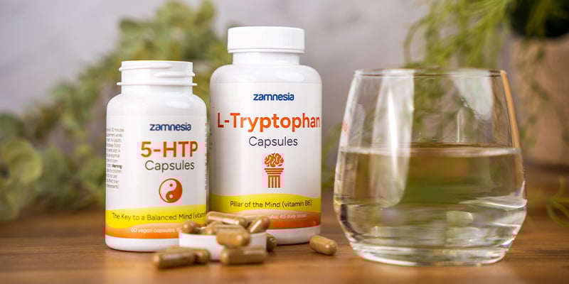 O que são o triptofano e o 5-HTP?