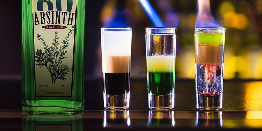 COCKTAILS DE ABSINTO