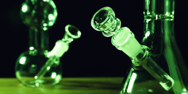 Os bubblers são iguais aos bongs?