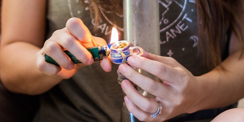 Porque usar um bong?