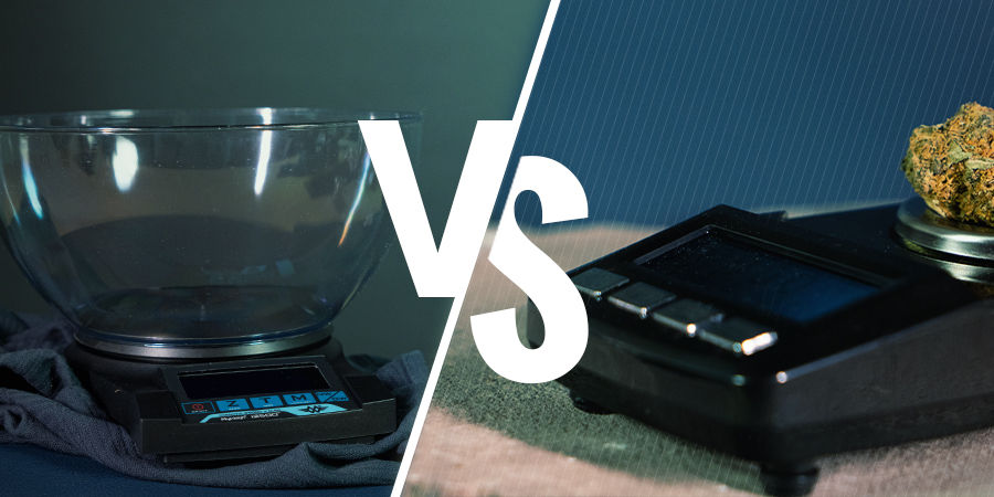 A diferença entre balanças de mesa e de bolso