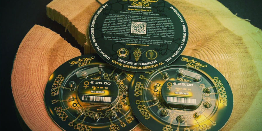 Greenhouse Seeds packaging