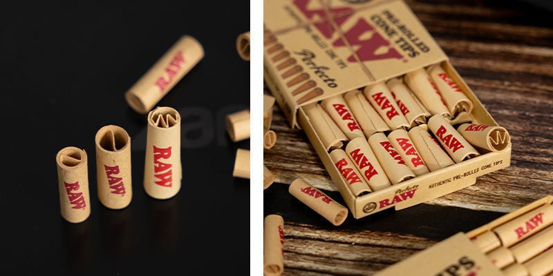 Piteiras RAW Pré-Enroladas