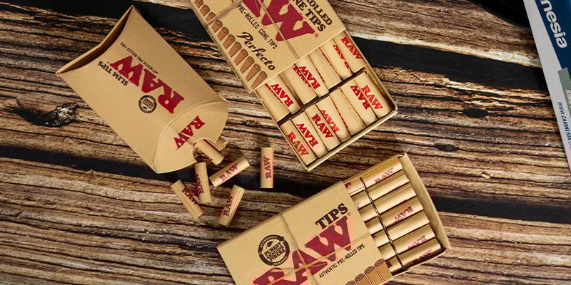 Piteiras RAW Pré-Enroladas