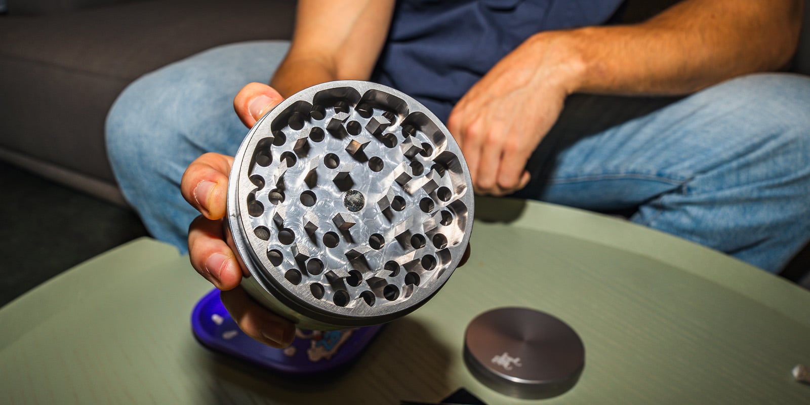 Metal Grinder Black Leaf XXL Metal Grinder Black Leaf XXL