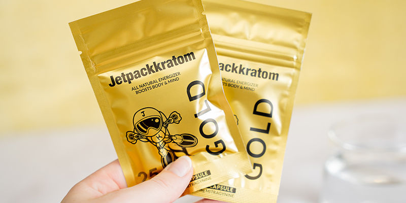 Jetpackkratom Gold Extract - Cápsulas