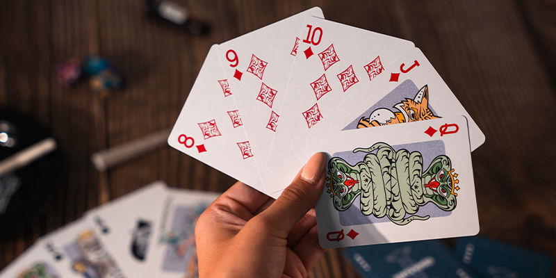 Cartas de jogar Zamnesia