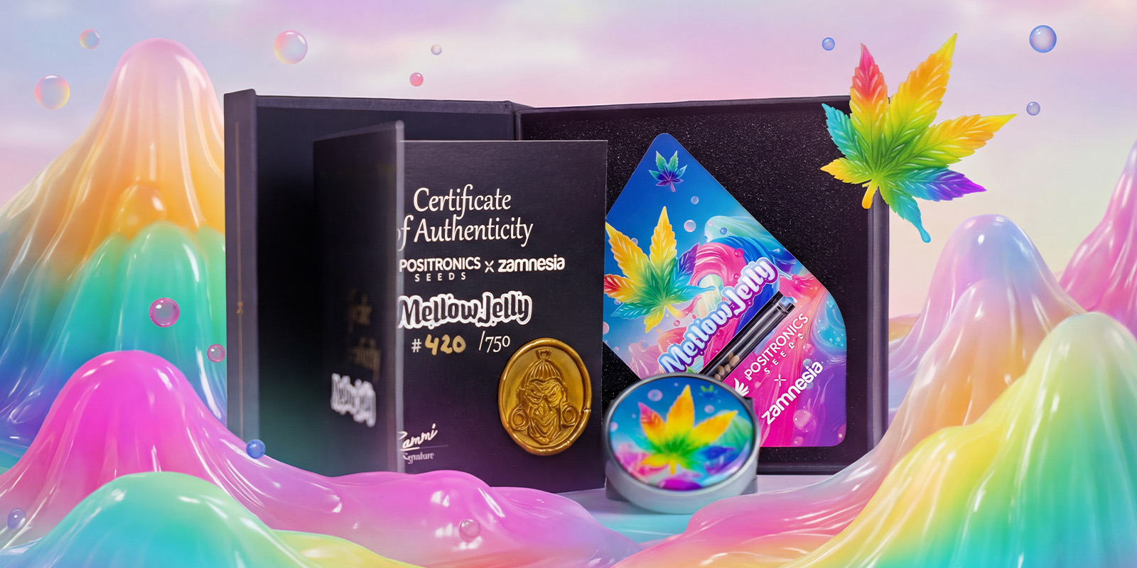 Mellow Jelly – Positronics Seeds x Zamnesia Seeds: um clássico cremoso e frutado