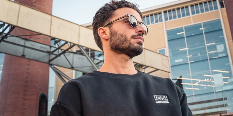 Sweatshirt Preto Zamnesia Icon