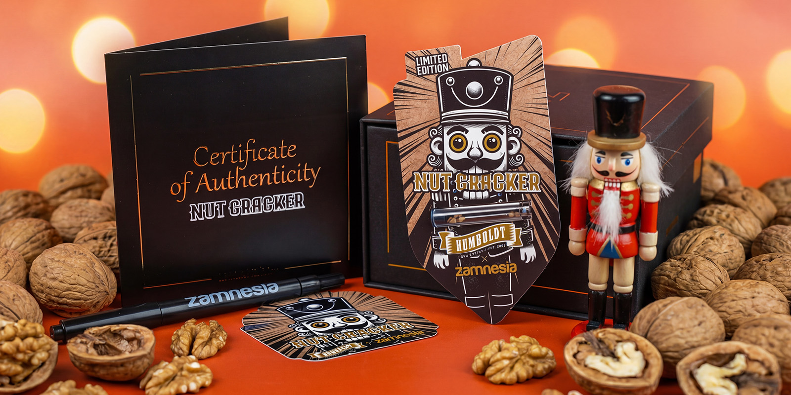 Nut Cracker - Zamnesia x Humboldt Seed Company: Potência, sabor a frutos secos e grandes colheitas