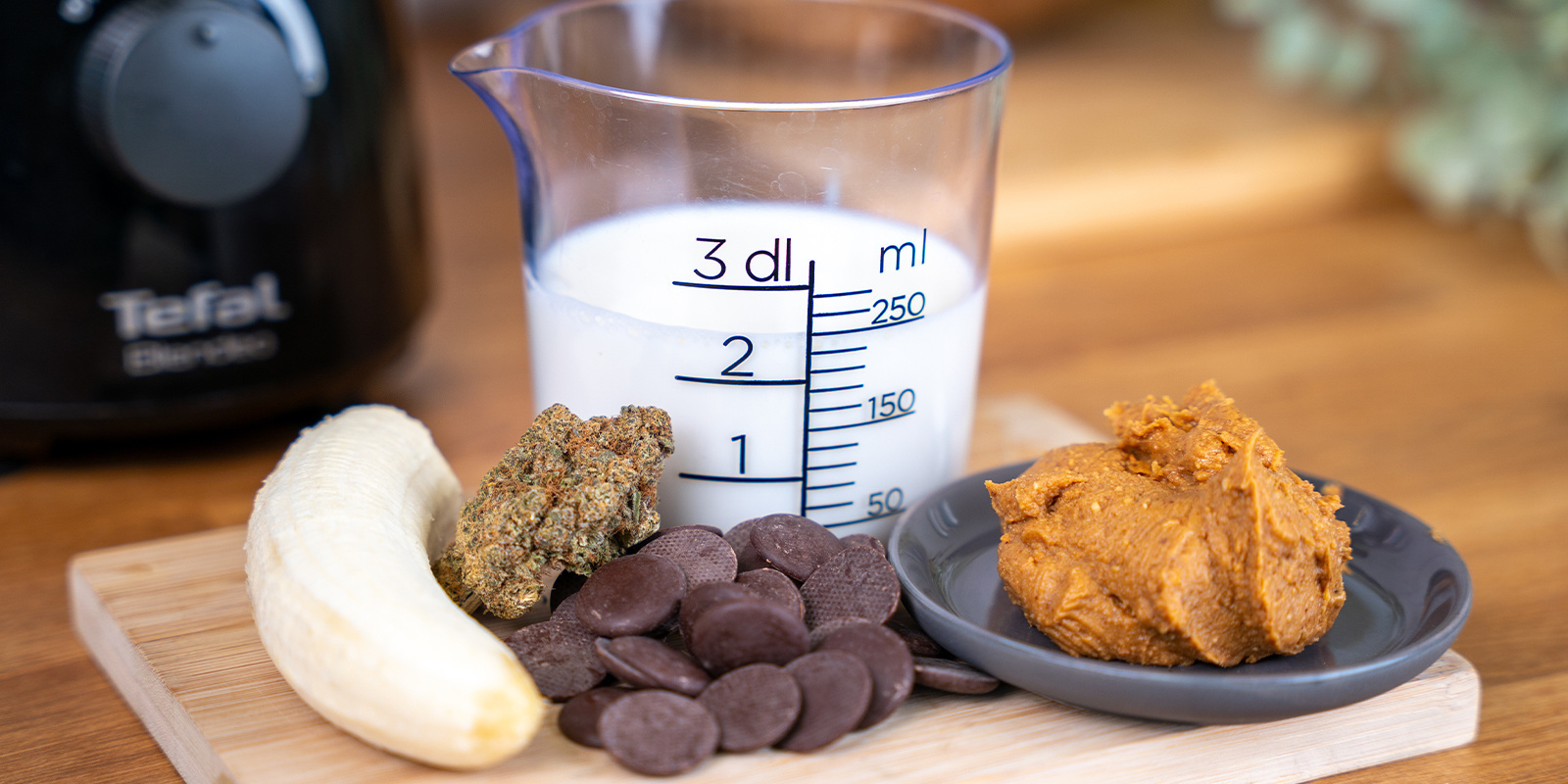 Milkshake de canábis: O que vai precisar O que vai precisar
