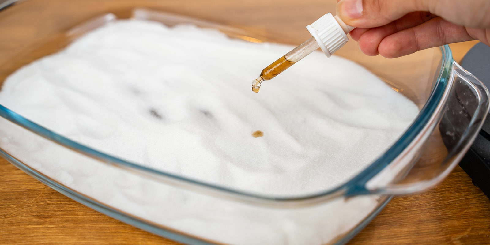 Passo 1: Misture o açúcar com a tintura