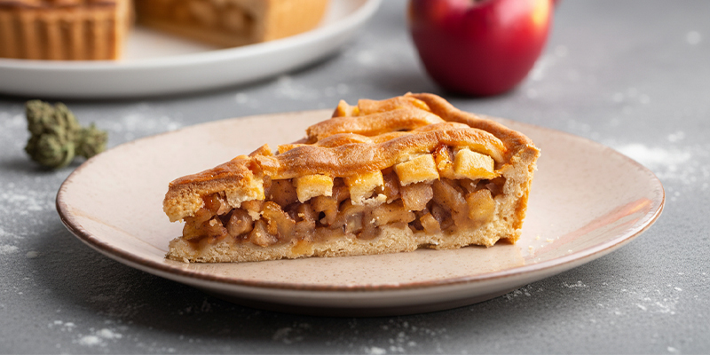 Uma sobremesa clássica com um toque de canábis