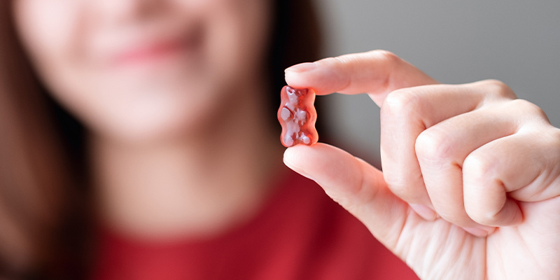 Gomas de erva: saborosas e fiáveis