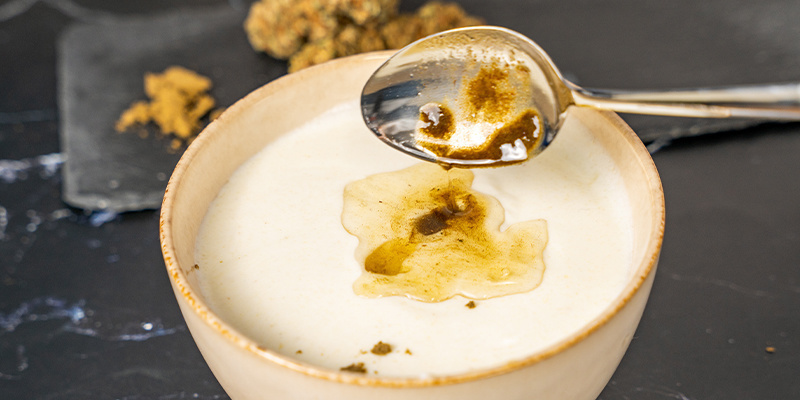 Transfira o iogurte com haxixe para um recipiente e leve ao frigorífico até arrefecer completamente. Transfira o iogurte com haxixe para um recipiente e leve ao frigorífico até arrefecer completamente.