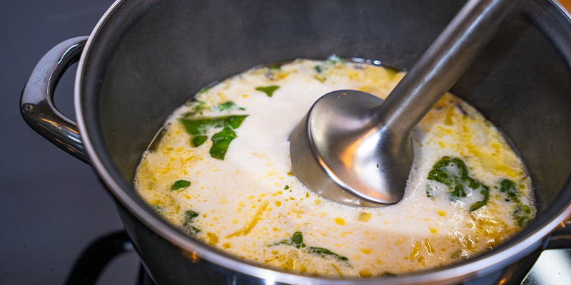 Blend Partially For A Chunky Texture, Or Fully For A Smooth Soup Blend Partially For A Chunky Texture, Or Fully For A Smooth Soup