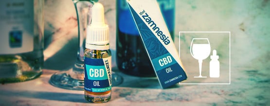 É seguro misturar álcool com CBD?
