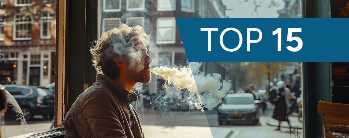 Os 15 melhores coffeeshops em Amesterdão