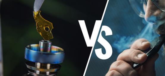 Dabbing vs vaping: saúde, eficiência, preço e portabilidade