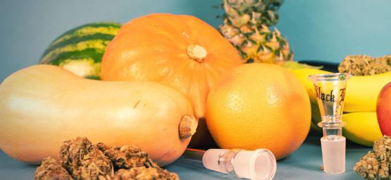 Quais são as melhores frutas e legumes para fazer cachimbos e bongs?
