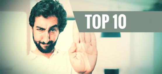 Top 10 coisas que não deves fazer quando estás sob o efeito de cannabis