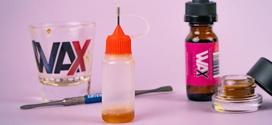 Como preparar e-líquido de THC com Wax Liquidizer
