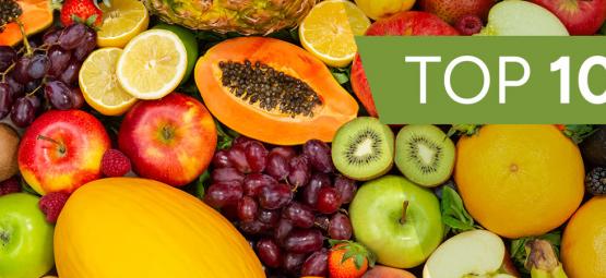 Top 10 frutas para cultivar em casa