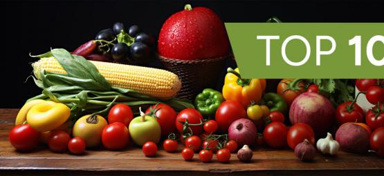 As melhores frutas e legumes para cultivar em climas quentes