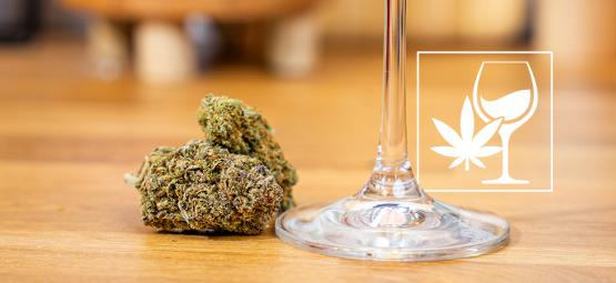 Como combinar cannabis com vinho