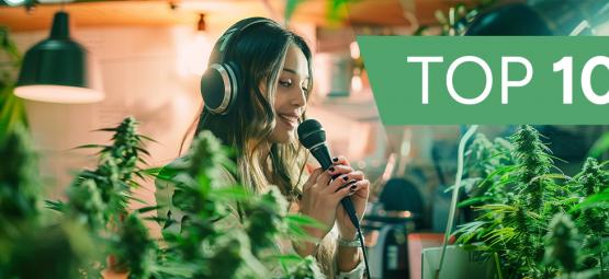 10 podcasts sobre canábis que não pode perder