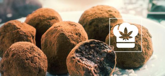 Como fazer trufas de chocolate com cannabis