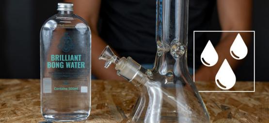 Com que frequência deve trocar a água do bong?